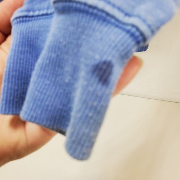 Nickelodeon Rugrats Sweatshirt Womens Small Blue Crew Neck Long Sleeve Shirt Top - Picture 7 of 11